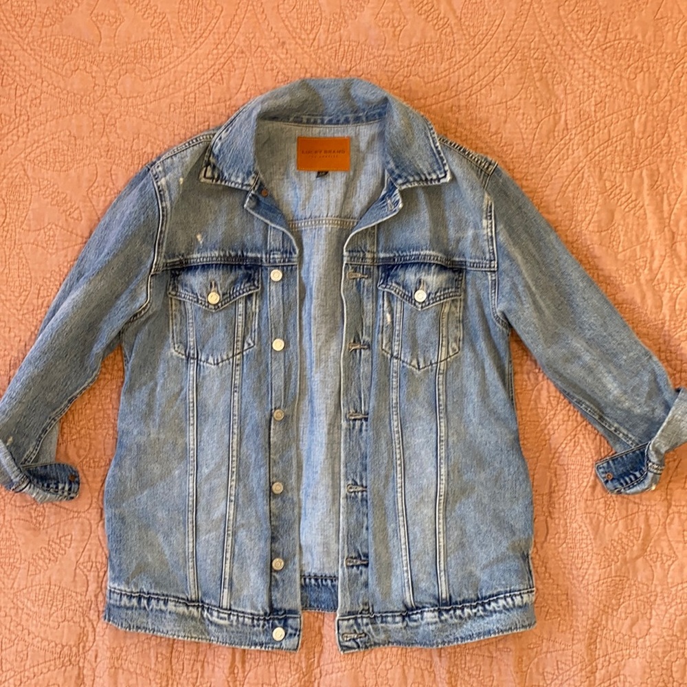 Large; Lucky Brand Jean Jacket